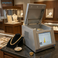 Machine de test de bijoux en or, analyseur XRF pour l'analyse des métaux et des pierres précieuses, machine de test d'or pour bijoux