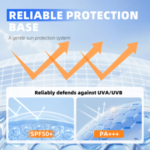 เจลกันแดดเนื้อบางเบาสำหรับผิวคล้ำ SPF50+ PA+++ ไม่ทำให้ผิวเหลือง ติดทนน้ำ ใช้ร่วมกับเครื่องสำอางได้ 30 มล. - Product Image 6