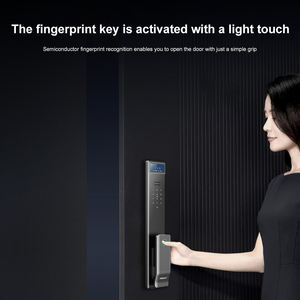 Cnc सटीक उत्कीर्णन स्मार्ट लॉक पाम शिरा फेस पहचान होटल अपार्टमेंट ट्यूया ऐप रिमोट कंट्रोल स्मार्ट लॉक - Product Image 6