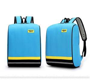 Mochila con logotipo personalizado con forro de nailon, mochila impermeable para estudiantes al aire libre para viajes, uso informal, estilo moderno, cierre de cremallera - Product Image 6