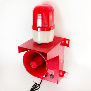 Alarme acousto-optique tout-en-un STSG-07 110V/24V, son et lumière à trois tons, avertisseur sonore électronique industriel, courant nominal 15A - Product Image 6