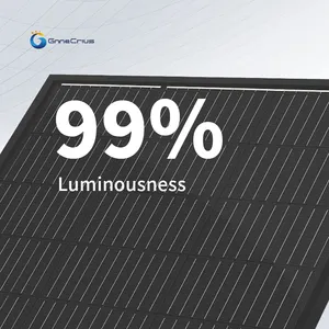 All Black Mono Photovoltaic Osda Solar Panel Manufacturer 400W 450W 500W 540W 550W 600W 700W Wholesale Solares Costo
