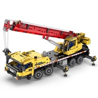 Cada C61081 véhicule d'ingénierie 1831 pièces camion MOC technique RC voiture briques bricolage modèle télécommande grue jouet blocs de construction ensembles