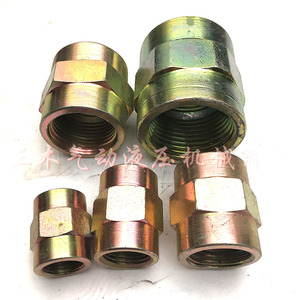 Conector hidráulico de rosca hembra de acero al carbono, varios tamaños, para equipos mecánicos, resistencia a altas temperaturas - Product Image 2