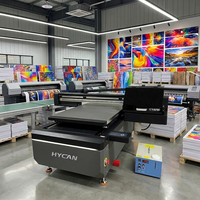 Profesyonel 6090 UV Yazıcı 3 Kafa I3200 I1600 Xp600 CMYK+W+V Düz Yataklı UV Baskı Makinesi 3D Kabartmalı Ahşap Akrilik için