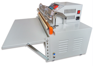 Machine d'emballage <span class=keywords><strong>alimentaire</strong></span> <span class=keywords><strong>sous</strong></span> vide de remplissage automatique de gaz d'azote de haute qualité petit scellant de dessus de Table pour les matériaux de papier en plastique - Product Image 4