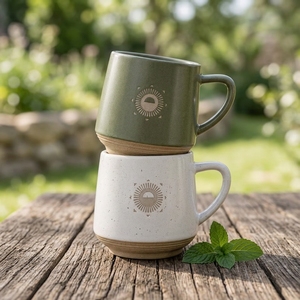 <span class=keywords><strong>Tazza</strong></span> da Caffè in Gres Maculato <span class=keywords><strong>Personalizzata</strong></span> con Testo Inciso, Regalo Unico per Compleanno o Amicizia - Product Image 2