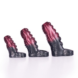 Manchon pénien en silicone ajouré Thory Octopus pour hommes, dispositif de masturbation portable, pour l'agrandissement du pénis, jouet sexuel pour adultes - Product Image 1