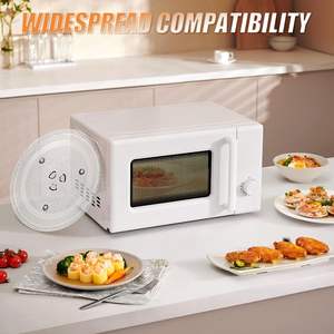 Plaque en verre borosilicate pour four à <span class=keywords><strong>micro</strong></span>-ondes, plateau tournant en verre pour <span class=keywords><strong>micro</strong></span>-ondes, toutes tailles, fabrication industrielle - Product Image 6