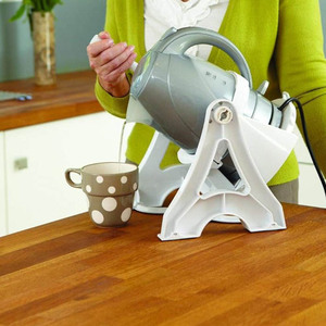 El plástico <span class=keywords><strong>de</strong></span> goma funciona con la mayoría <span class=keywords><strong>de</strong></span> las teteras, tetera antideslizante, soporte auxiliar, volquete para tetera - Product Image 3