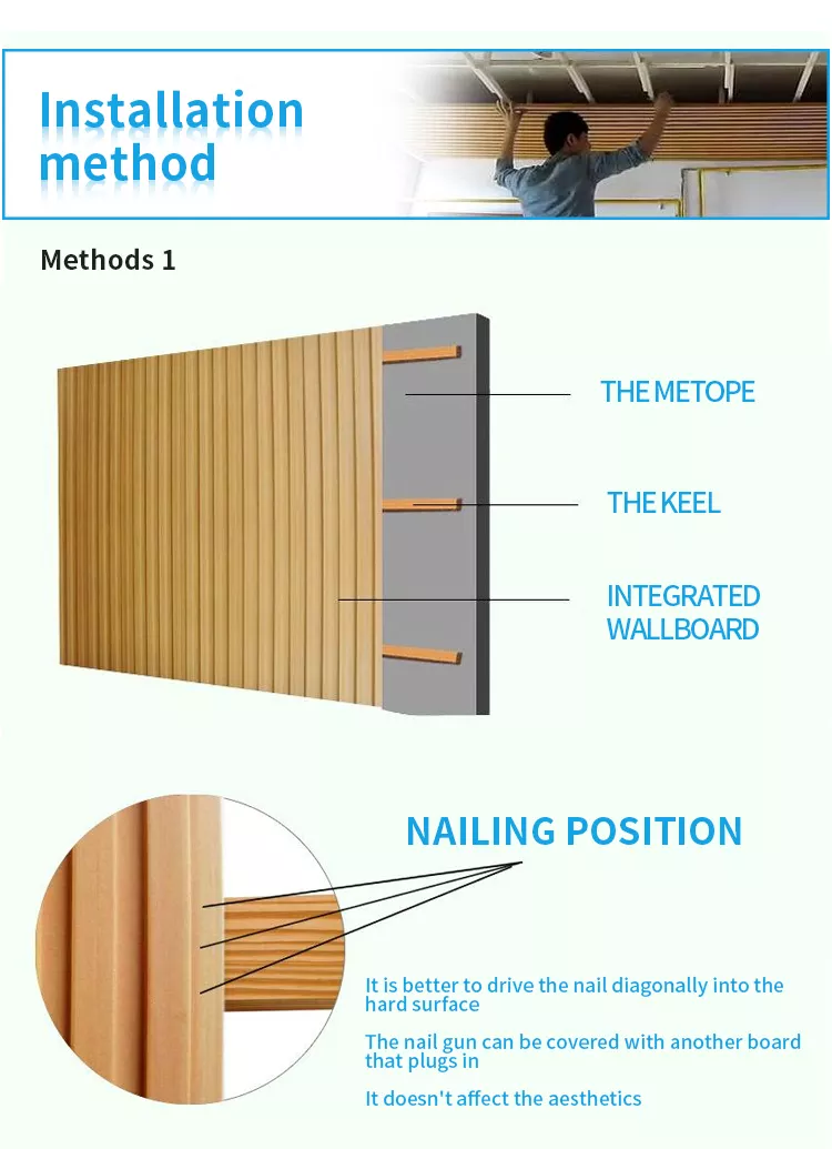 Wood Substitute WPC Louvered Fluted Wall Panels Elegant Versatile