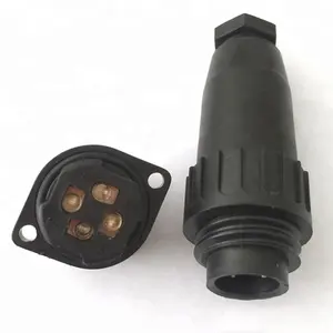 Waterproof Socket Black Adapter Automotive Termina Connectors Male Female 2 4 6 8 Pins Usb 3.1 Type C Female 10 Pin CSP