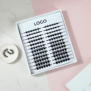 Falsies Kit de grappes de cils à la maison Extensions de cils Lash Cluster Curl D Diy Eyelash Set Cluster Lashes - Product Image 3