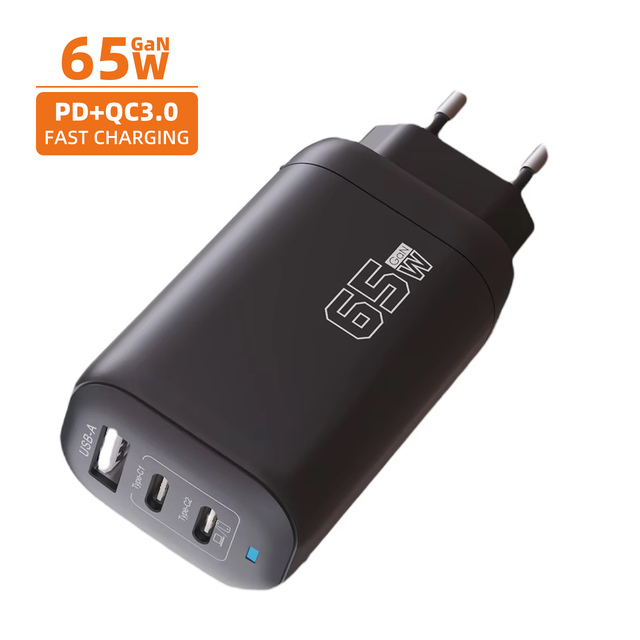 Best Selling Products 65w Charger Gan Tech Usbc Charger Type-C Fast Charging for Android Phone Charger 65watt for Iphone