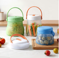 Sac Isotherme Personnalisable Pliable Facile à Transporter Anti-fuite Imperméable Contenant Alimentaire Tendance avec Poignée Vente en Gros