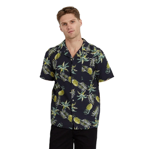 Premium Quality Men's <b>Half</b> Sleeve Autumn Flannel Casual <b>Shirts</b> 100% Viscose Breathable Twill Fashionable for Polo Collar - Product Image 3