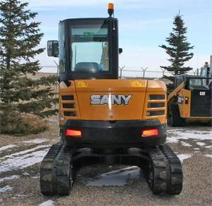 Mini Excavadora Anfibia Usada Sany SY16C con Motor Kubota, Bajo Precio, Excavadora de Orugas de 1 Tonelada de Peso Operativo, Núcleo Incluido - Product Image 4