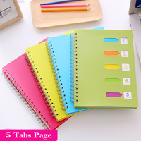 2023 carnet de notes personnalisé avec étiquette Page Journal imprimante reliure spirale planificateur impression