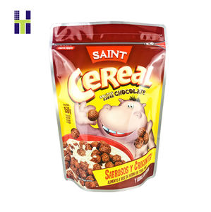 Custom Stand up custodia per cereali <span class=keywords><strong>di</strong></span> grano <span class=keywords><strong>di</strong></span> <span class=keywords><strong>riso</strong></span> proteine in polvere alimenti chiusura lampo <span class=keywords><strong>borsa</strong></span> con rotocalco stampa <span class=keywords><strong>di</strong></span> movimentazione della superficie - Product Image 4