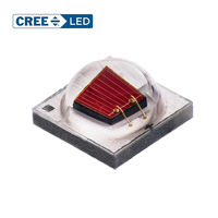LEDs CREE XLamps XP-E2 XPEBAM-L1-0000-00901 de Alta Potencia 3W Ámbar 80.6lm 595nm Ángulo de Visión de 130° Ra90 DC2.2V Garantía de 3 Años