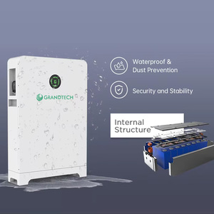 Batería de Litio Híbrida Solar Grandtech Split IP65 Power Wall 48V/51.2V 100Ah-314Ah 5-20kWh con Comunicación CAN LiFePO4 Onda Sinusoidal Pura M - Product Image 4