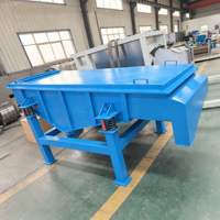 Crible vibrant linéaire robuste pour la fonderie, l'exploitation minière et l'industrie alimentaire, machines de fonderie métallurgique pour usine de fabrication