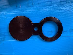 Bán hàng tốt nhất ANSI b16.48 tiêu chuẩn 900 # nâng lên mặt nps12 ''hình-8 khoảng trống A515 gr60 mặt bích mù ở mức giá tốt" - Product Image 4