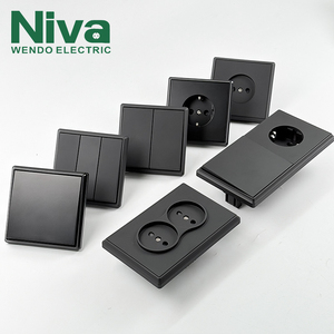 Niva Châu Âu pháp Đức Tiêu Chuẩn Thiết bị chuyển mạch và ổ cắm tùy chỉnh EU chức năng ổ cắm tường chuyển đổi ánh sáng ổ cắm cho khách sạn nhà - Product Image 5