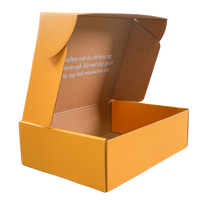 Caja de Embalaje de Cartón Corrugado Personalizada Premium para Ropa, Impresa, para Marcas de Moda y Comercio Minorista