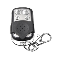 Télécommande en métal à quatre boutons pour porte de garage pour télécommande sans fil Duplicateur 433 315MHz