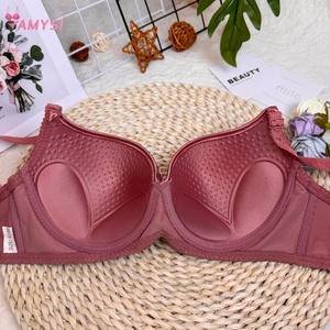 Amysi 533 #2025 nuovo Design da donna reggiseno <span class=keywords><strong>con</strong></span> <span class=keywords><strong>ferretto</strong></span> morbido e traspirante Push-Up per <span class=keywords><strong>reggiseni</strong></span> <span class=keywords><strong>di</strong></span> pizzo Sexy lavorati a maglia per l'estate - Product Image 4
