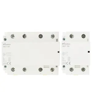 Hot Sales Haushalt WCT Serie 100A 2P 4P Magnetische elektrische Wechselstrom kontakte