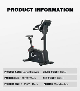 Vélo de spinning magnétique vertical d'intérieur, vente en gros, directement de l'usine, vélo d'exercice cardiovasculaire à domicile, faible MOQ, OEM - Product Image 2