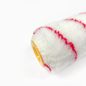 Penggelek gato pared techo piso pintura cubierta manga recarga cepillo 6 pulgadas 7 pulgadas línea roja raya poliéster acrílico pintura <span class=keywords><strong>rodillo</strong></span> - Product Image 4