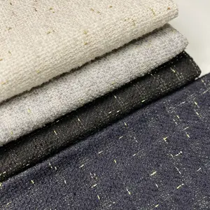 Tessuto intrecciato a quadri in tessuto misto Tweed Check in in tessuto tessuto di Tweed Design per borse da donna