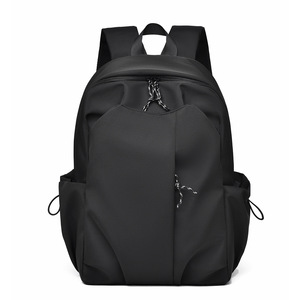 Custom 2025 Simple 16 Inch <b>Computer</b> Laptop <b>Bag</b> Solid Color Student Backpack Large Capacity Strap Carrying Backpack - Product Image 3