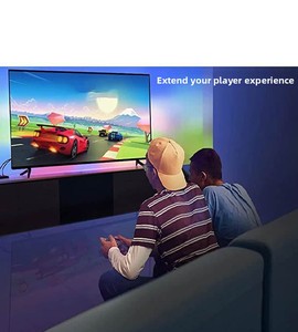 Tira de Luz LED RGB de 12V para TV con Sincronización de Cámara, 1M, Bluetooth 2.4G, Muestreo de Color, Regulable, Barra de Luz Ambiental para Monitor de Juegos - Product Image 5