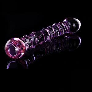 Transparenter Rosa Penis Unisex Doppelendiger <span class=keywords><strong>Dildo</strong></span> & Analkugeln Butt Plug Glas-<span class=keywords><strong>Dildo</strong></span> Realistische Dildos Doppelköpfige Sexspielzeuge - Product Image 6