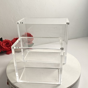 Vitrine de <span class=keywords><strong>collection</strong></span> portable en acrylique de qualité supérieure pour protecteurs de booster Po Kemon Célébration du couvercle magnétique moderne - Product Image 4