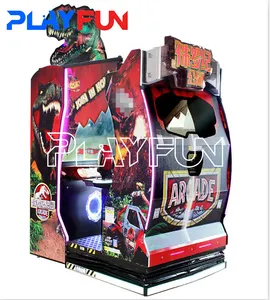 Amusement Arcade Jurassic Park Erwachsenen 3D Shooting Gun Münz automat Arcade-Spiel automaten schießen
