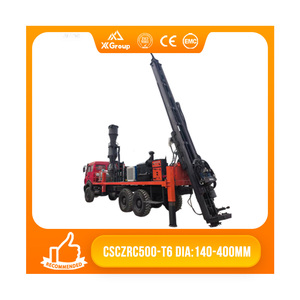 XLDRILL 차량 탑재형 CSRC500-T6 역순환 시추 장비 HOWO 6x4 트럭 (6m 드릴 파이프, 153KW 커민스 엔진 장착) - Product Image 1