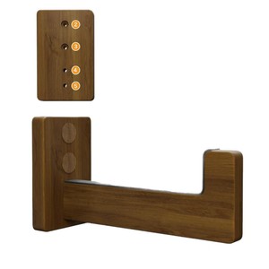 Soporte de madera para tablas de surf, gancho de pared de madera para tablas de surf, soporte para tablas de surf, expositor de tablas de surf - Product Image 2