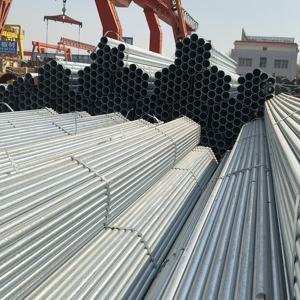 Vendita a caldo a basso prezzo Q235 Q345 SS400 zincato 20g 40g diametro 200mm tubo tondo in acciaio zincato per irrigazione terreni agricoli - Product Image 5