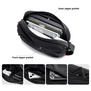 MOYYI Sacs à <span class=keywords><strong>bandoulière</strong></span> légers et étanches pour hommes Sports de plein air Sacs à <span class=keywords><strong>bandoulière</strong></span> - Product Image 2