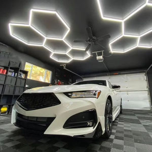 Led إضاءة سقف صالة العرض معلقة ضوء سداسي تفاصيل Led المنزل وحدات المرآب السقف سداسية الشكل - Product Image 5