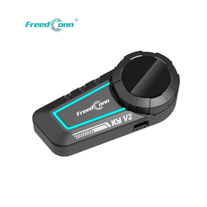 프리드콘 KY V2 두 사람이 타고 다닐 수 있는 원활한 연결, 블루투스 6.0 헬멧 인터콤, 혼합 오디오 통화 및 온라인 음악 - Product Image 1