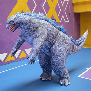 Déguisement Halloween Cosplay Costume <span class=keywords><strong>Dinosaure</strong></span> Gonflable pour Adultes Imprimé et Cousu Style Bugs pour les Clubs et les Vacances - Product Image 5