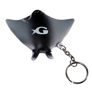 Porte-clés en plastique souple en forme de poisson-chauve-souris de dessin animé, design mignon, cadeau promotionnel - Product Image 5