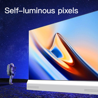 Écran tactile de 30 pouces auto-lumineux en verre transparent ultra fin pour télévision OLED