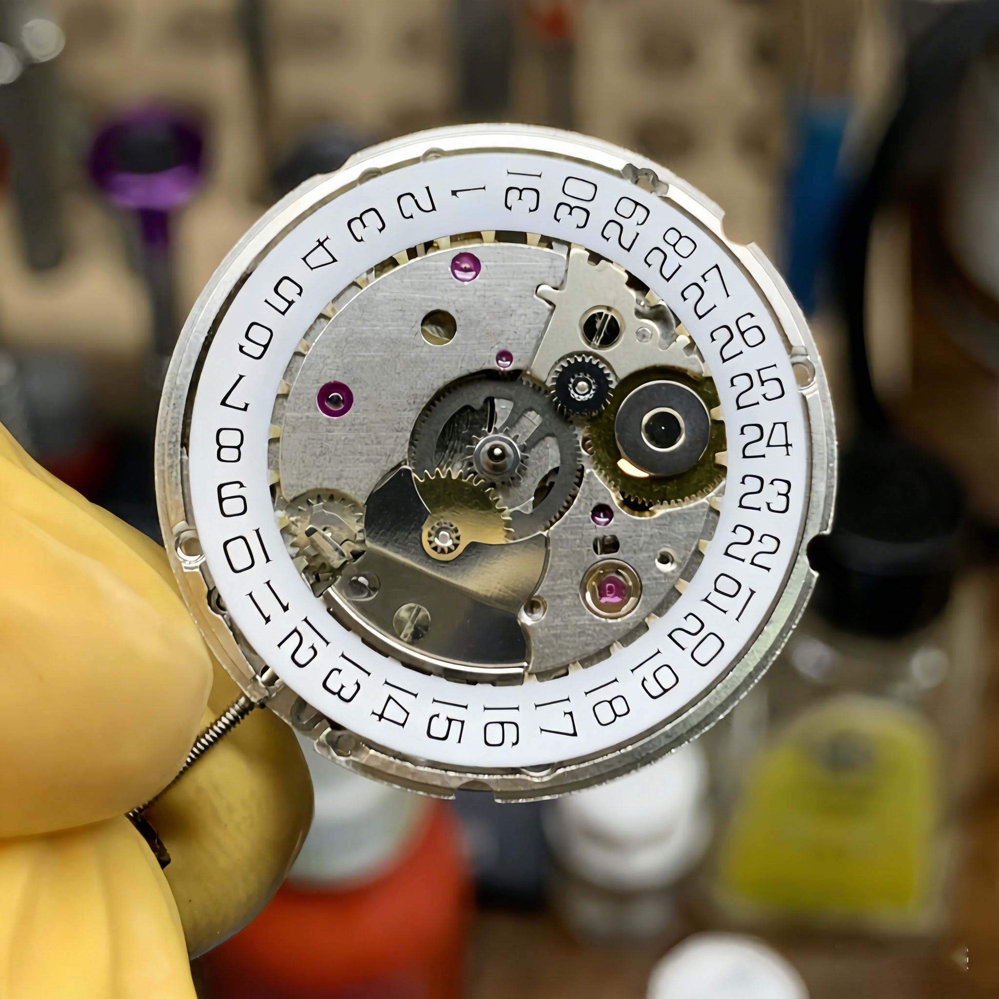 k 　スイス　エタ　Cal.２８２４‐２　２８８００　８振動　程度良し美品 時代を超越した職人技：世界中のバイヤーのための卓越したスイス精密